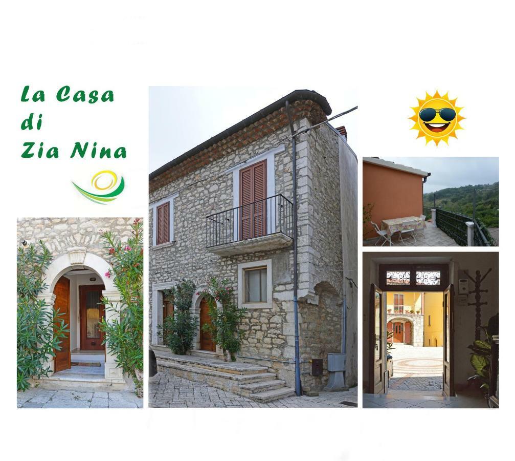 La Casa Di Zia Nina Villa Campolattaro Exteriör bild